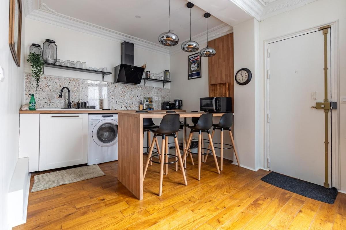 Appartement 2 Etages Paris - Metro 9 Grands Boulevards - Folies Bergeres 外观 照片