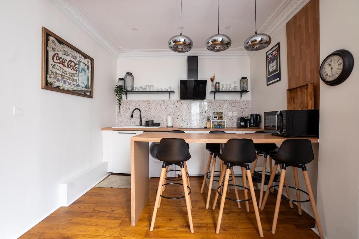 Appartement 2 Etages Paris - Metro 9 Grands Boulevards - Folies Bergeres 外观 照片