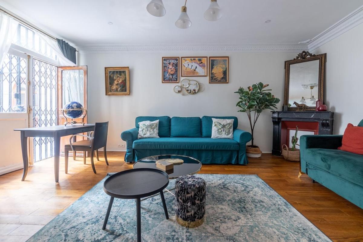 Appartement 2 Etages Paris - Metro 9 Grands Boulevards - Folies Bergeres 外观 照片